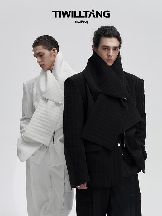 TIWILLTANG启世录“无垠”绗棉围巾 商品图0