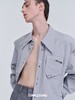 TIWILLTANG启世录“沐骦”小众设计双点金属扣衬衫长袖宽松韩版潮 商品缩略图3