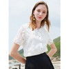 OLrain欧芮儿清新百搭白色上衣通勤休闲两不误 商品缩略图0
