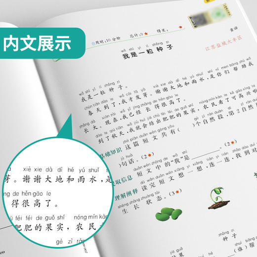 2025秋上学期【人教版】1~6年级 实验班小学语文同步阅读素养提优 商品图3