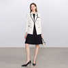 IWY/高级感黑白撞色西服女两件套新款英伦风职业西装套裙C2357+Q1447 商品缩略图2