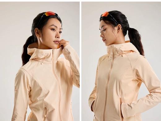 点此购买 凯乐石春秋季女士M8连帽软壳冲锋衣 bk 329484 商品图7