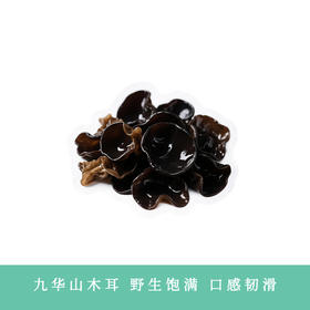 【凤品优选】九华山干黑木耳 ，野生生长 饱满厚实，口感韧滑 泡发率高