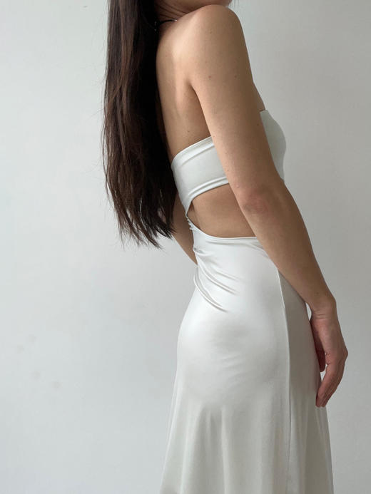 HAI｜33001 Strapless cut-off Maxi Dress  [ 抹胸镂空连衣裙 ] 商品图9