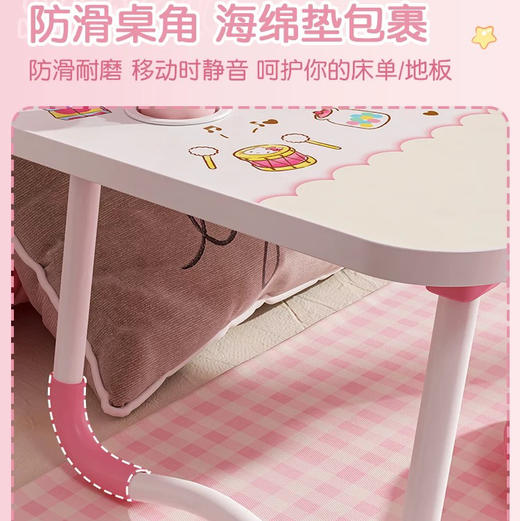 文艺卡通折叠书桌（图案颜色随机） 商品图5