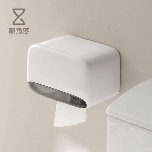 懒角落浴室壁挂式纸巾盒 商品图0