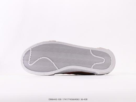 耐克SACAI x Nike Blazer Low解构低帮休闲运动板鞋DM6443-100男女鞋 商品图3