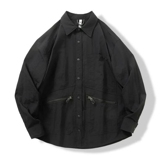 新款战术长袖衬衫美式工装衬衫休闲商务通勤户外衬衣情侣款外套 商品图3