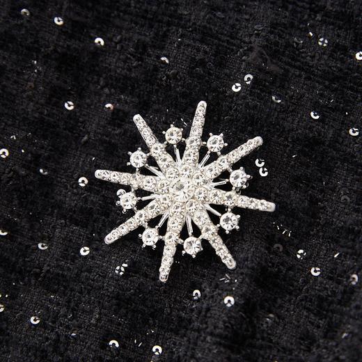 「高货wl」全新升级【铂金会员358/天猫479/差价121】(03906)洛诗琳轻奢小香风连衣裙2025秋季粗花呢无袖收腰背心裙女 商品图4