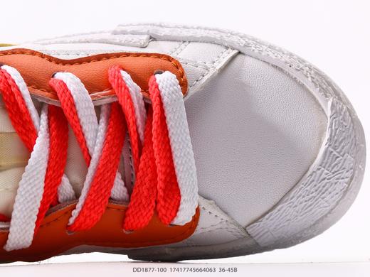 耐克SACAI x Nike Blazer Low解构低帮休闲运动板鞋DD1877-100男女鞋 商品图7