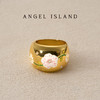 ANGEL ISLAND「花园」彩色/白色滴釉浮雕花卉戒指 商品缩略图11