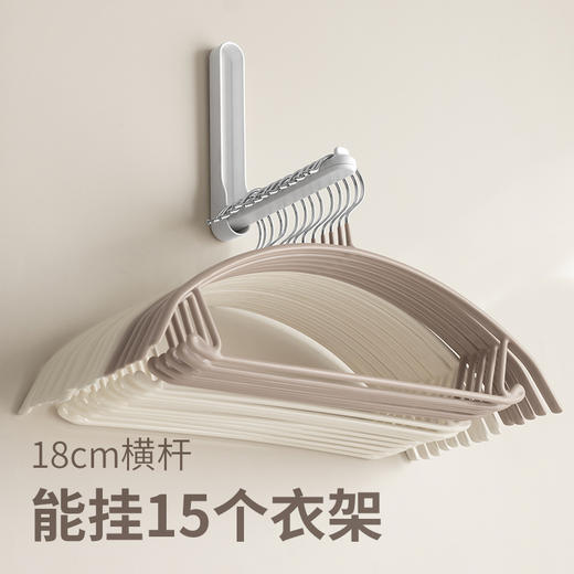懒角落阳台衣架收纳架 商品图2