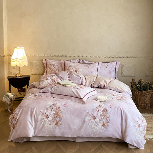 【热卖推荐】自然醒A类数码印花磨毛四件套AN 商品图1