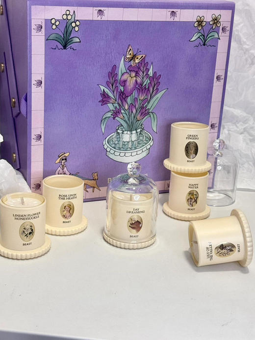 【秒杀价已调 直接拍】野兽派“女人花” 玲珑钟罩 植萃精油 香薰蜡烛 扩香晶石 香氛礼盒 生日礼盒 商品图9