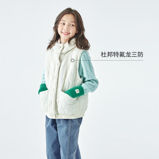 【预售 12.24发】棵初两面穿毛绒马甲885K258035CD 商品图4