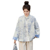 HR MDN8806新中式外套宽松休闲国风唐装上衣 商品缩略图4