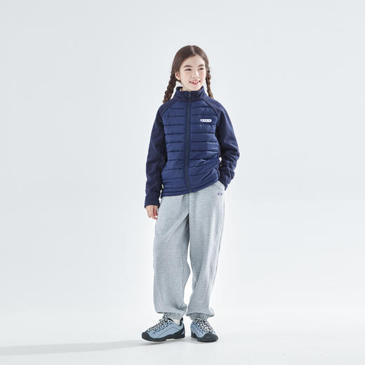 cicochild25年冬季新款亲子中大童加绒运动裤橡筋收口百搭束脚裤 商品图3