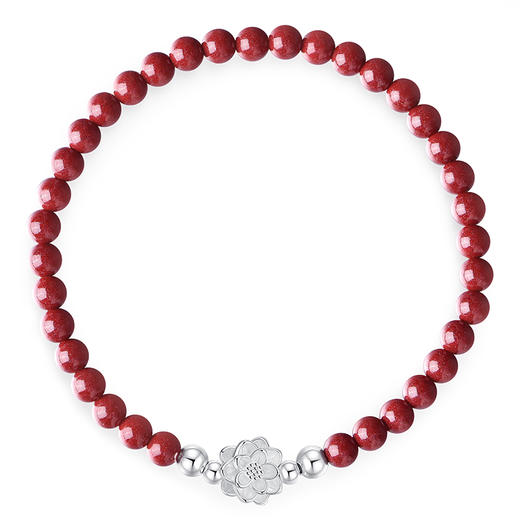 卡蒂罗/KADER 好运莲莲手链  复古新中式莲花平安喜乐学业顺利转运串珠百搭高级感设计#好运 商品图1