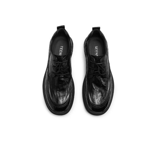 【云粉节】BF楼天美意2025冬新款抓纹设计正装男鞋WNA01DM5吊牌价1199活动价699 商品图1