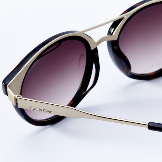 7750779106563 卡尔文克雷恩Calvin Klein CK欧美街拍圆框大框板材复古百搭高清太阳镜墨镜中性CK1222SA 商品图2