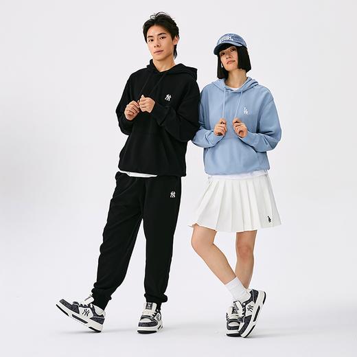 【MLB经典小标连帽卫衣HDB01】MLB男女同款纯色小标百搭休闲连帽卫衣25秋季新款 商品图12