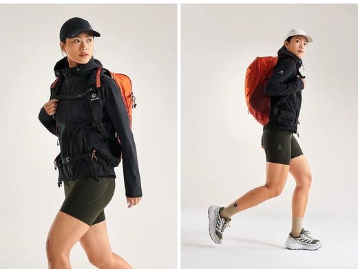 点此购买 凯乐石春秋季女士M8连帽软壳冲锋衣 bk 329484 商品图6