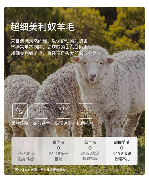 纳趣户外天丝羊毛速干衣亲肤透气美利奴运动长袖T恤快干健身上衣女 商品图5