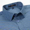 罗蒙春秋长袖格子衬衫男士亲肤柔软商务风气质上班通勤男士衬衣 商品缩略图5