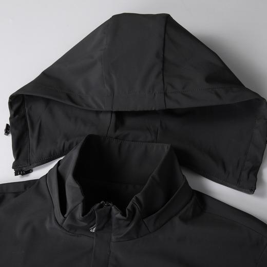 【可拆卸帽】【DSF】大依优型大码男装新款连帽外套男青年加肥加大码运动休闲立领连帽夹克 商品图2