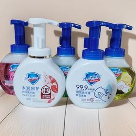 舒肤佳洗手液泡沫型抑菌玻尿酸滋润红石榴柠檬香纯白清香芦荟家庭实惠装正品300g