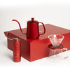 泰摩 中国红全套手冲咖啡礼盒 磨豆机咖啡壶器具圣诞节日送礼之选 商品缩略图1