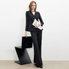 IWY/黑色高级感西装套装女秋款气质总裁微喇裤商务职业装正装CP2349 商品缩略图2