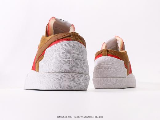 耐克SACAI x Nike Blazer Low解构低帮休闲运动板鞋DM6443-100男女鞋 商品图5