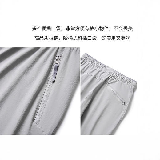 3D立裁秋季男士休闲裤！2025户外弹力抗皱透气凉感时尚百搭休闲裤长裤！ 商品图2