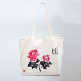 花开富贵帆布袋
