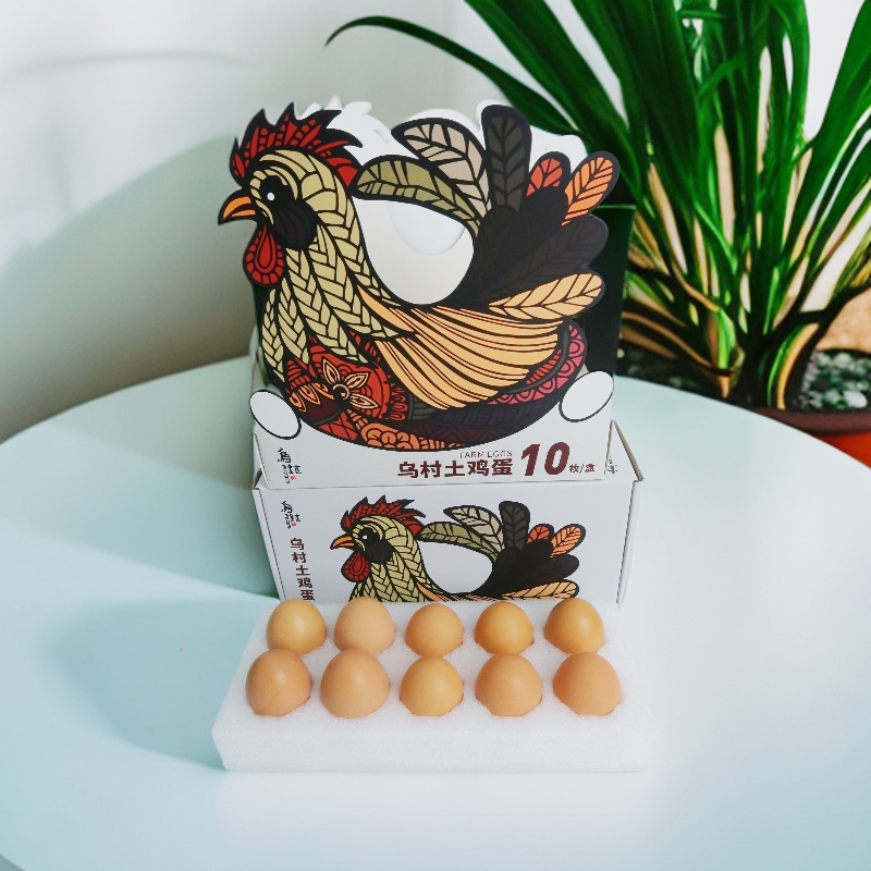 乌镇乌村土鸡蛋农家散养新鲜营养健康绿色食品鸡蛋礼盒