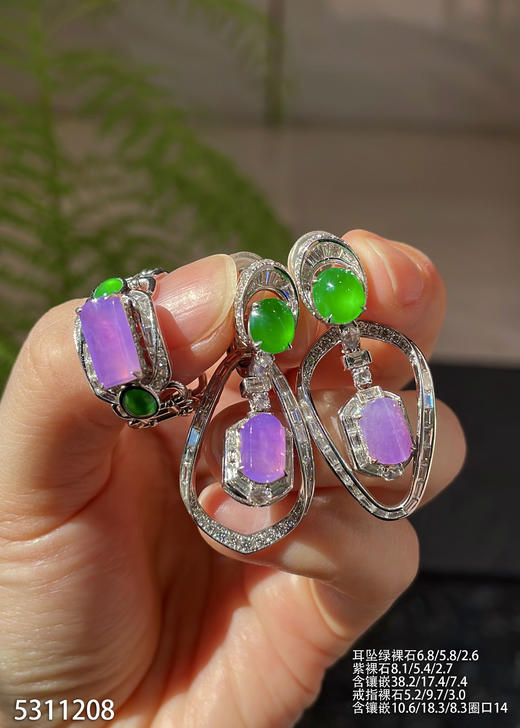 5311208，紫罗兰无事牌套装。具体价格微信咨询 商品图7