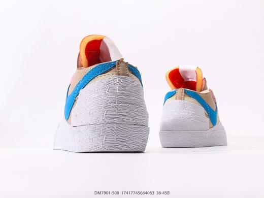 耐克SACAI x Nike Blazer Low解构低帮休闲运动板鞋DM7901-500男女鞋 商品图5