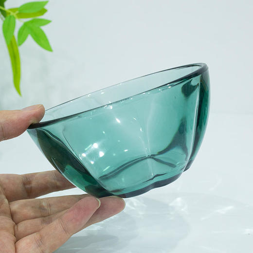 热卖！高颜值餐具8件套！高硼硅钻石琥珀/海棠碗盘套装 加厚玻璃 可进烤箱微波炉 商品图8