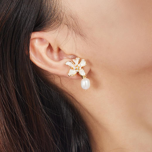 【没打耳洞也能美，买2件或耳夹套装送项链】Manreya玛芮雅淡水珍珠耳夹耳钉合集丨无耳洞星人福利，淡水珍珠 商品图10