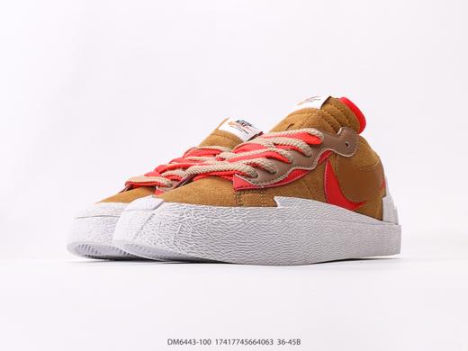 耐克SACAI x Nike Blazer Low解构低帮休闲运动板鞋DM6443-100男女鞋 商品图4