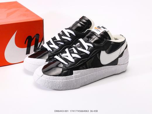 耐克SACAI x Nike Blazer Low解构低帮休闲运动板鞋DM6443-001男女鞋 商品图8
