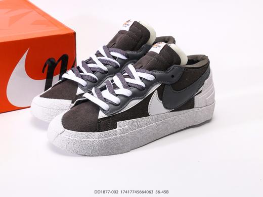 耐克SACAI x Nike Blazer Low解构低帮休闲运动板鞋DD1877-002男女鞋 商品图8