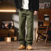 【DQ】大依优型100%全棉工装休闲裤男秋季新款宽松直筒胖子加肥加大码阔腿直筒长裤美式高街 商品缩略图1