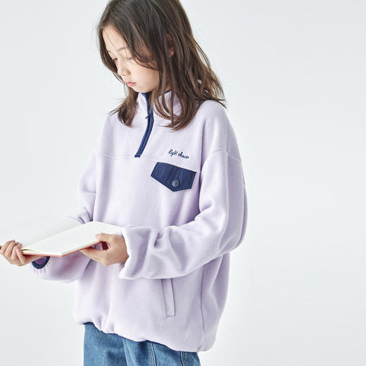 棵初摇粒绒卫衣856K258034CD 商品图9