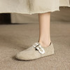 阿么手工女鞋2025新款一脚蹬森系勃肯鞋软底不累脚百搭休闲鞋 商品缩略图4