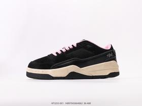 耐克乔丹Jordan FLIGHT COURT ATE复古低帮运动篮球鞋HF3255-001男女鞋