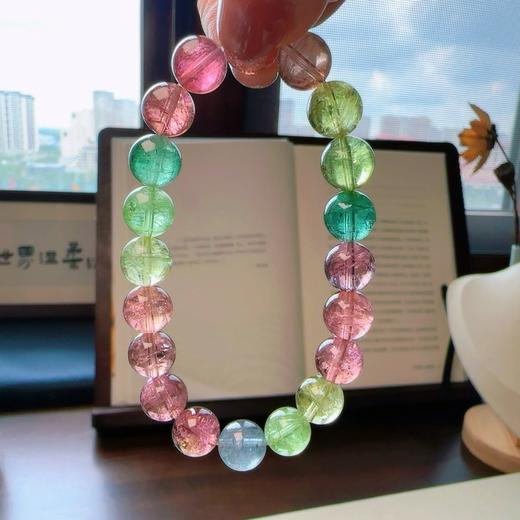 9.5mm单圈人鱼碧玺手串 商品图4
