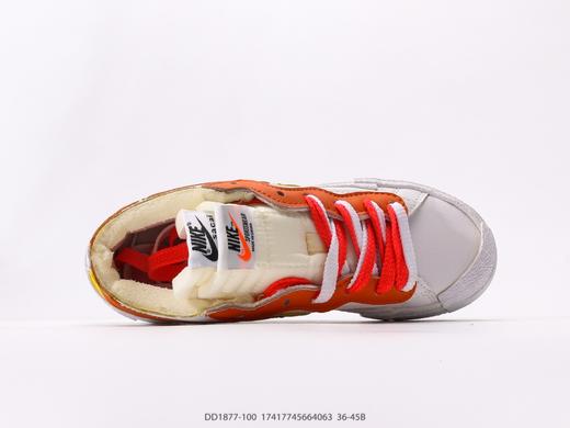 耐克SACAI x Nike Blazer Low解构低帮休闲运动板鞋DD1877-100男女鞋 商品图2
