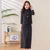 HR MEIQIN5502都市风马甲套装时尚修身法式洋气减龄半身裙三件套 商品缩略图5